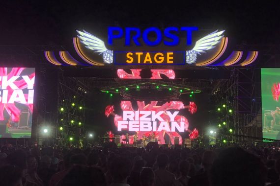 Rizky Febian Mengaku Bahagia di Prost Fest 2022, Ini Sebabnya - JPNN.COM