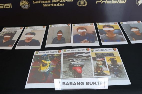 6 Begal Sadis Ditangkap di Jakarta Barat, Nih Penampakannya - JPNN.COM