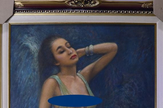 Lukisan Wanita Tanpa Busana Karya Muhammad Idris Dibanderol Rp 2 Miliar, Wow - JPNN.COM