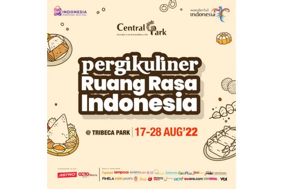 Gandeng Wonderful Indonesia, PergiKuliner Gelar Festival Makanan di Central Park Mall - JPNN.COM