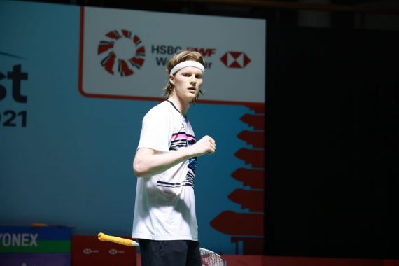 Comeback dari Cedera, Anders Antonsen Siap Jadi Kampiun Kejuaraan Dunia 2022? - JPNN.COM