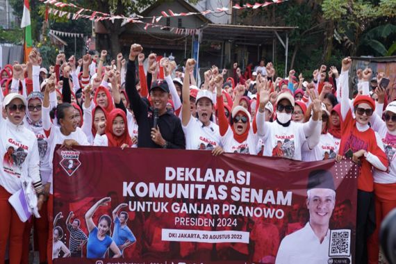 Jelajahi Jakarta di Akhir Pekan, Saga Hadiri Deklarasi Dukungan untuk Ganjar Pranowo - JPNN.COM