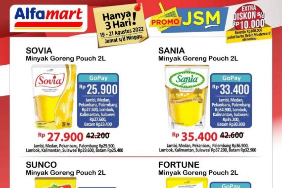 Promo JSM Alfamart, Banyak Minyak Goreng Murah, Lumayan, Bun! - JPNN.COM
