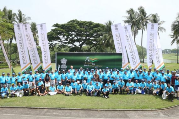 Gelar AKAM Golf Cup 2022, Kedutaan Besar India Rayakan Hari Kemerdekaan ke-75 - JPNN.COM