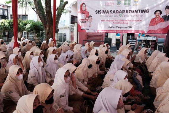 Ratusan Pelajar di Jawa Barat Antusias Ikuti Gerakan Siswa Sadar Stunting - JPNN.COM