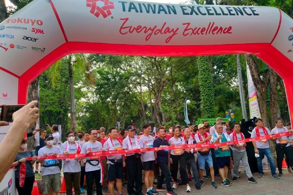 Taiwan Excellence Happy Run Kembali Digelar, Pesertanya Ribuan - JPNN.COM