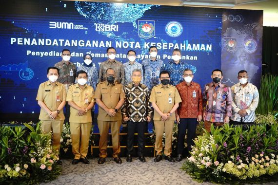 BNPP, Kemendagri, dan BRI Lanjutkan Kerja Sama Pemanfaatan Layanan Perbankan Berbasis TI - JPNN.COM