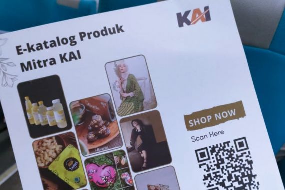 KAI Sediakan Etalase dan E-Katalog UMKM Binaan, Tinggal Scan Barcode - JPNN.COM