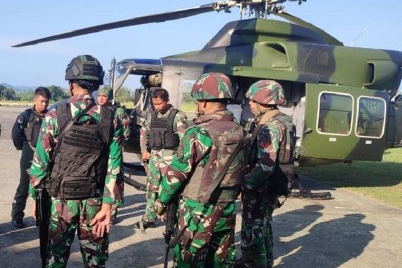 TNI Kirim Satuan Tempur ke Kiwirok, 1 Kompi Sudah Tiba - JPNN.COM