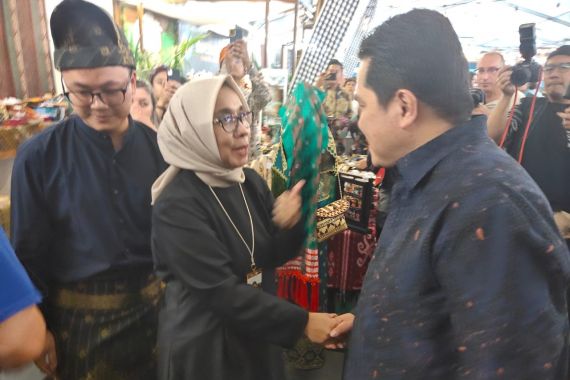 Erick Thohir Semangati UMKM Binaan Pertamina di Tong Tong Fair Belanda: Lanjutkan Proses Go Global - JPNN.COM