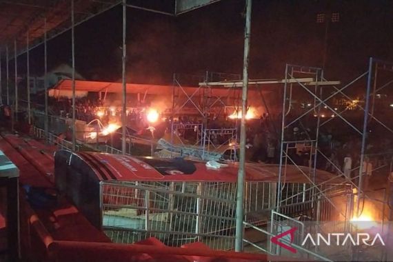 Polisi Bergerak, Kasus Pembakaran Stadion di Banda Aceh Diselidiki Mendalam - JPNN.COM