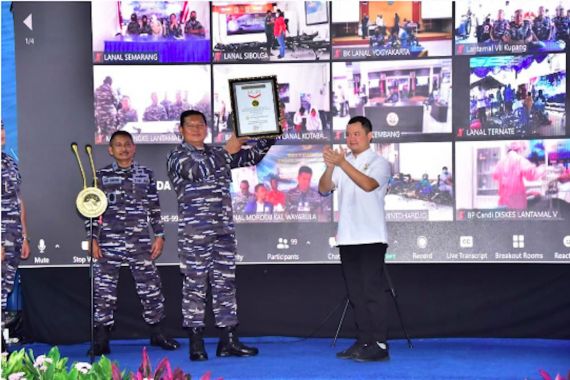 Sambut HUT Ke-77, TNI AL Pecahkan Rekor Dunia dan MURI dengan Bakti Kesehatan Serentak - JPNN.COM