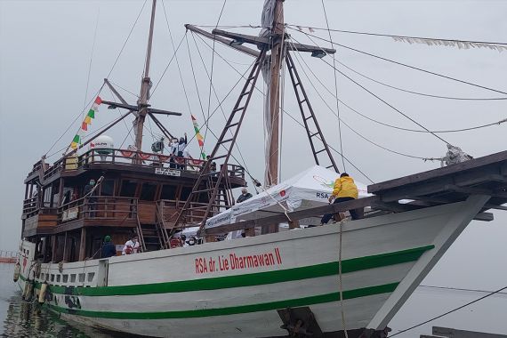 Kenang Bahenol, Rumah Sakit Apung dr Lie Dharmawan II Berlayar lagi ke Kepulauan Seribu - JPNN.COM