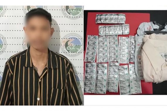 Polisi Sita Ratusan Butir Obat Terlarang, Tangkap 1 Karyawan Konter HP di Banyumas - JPNN.COM