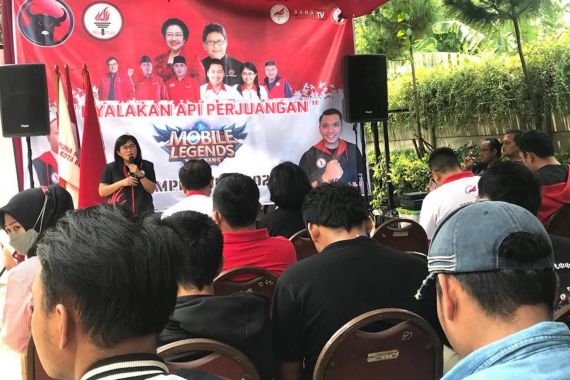 Hadiri Mobile Legend Competition 2022 di Bekasi, Restu Hapsari: TMP Merangkul Kaum Milenial - JPNN.COM