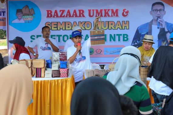 Harga Bahan Pokok Naik, Semeton Sandi Hadirkan Sembako Murah dan Bazar UMKM - JPNN.COM