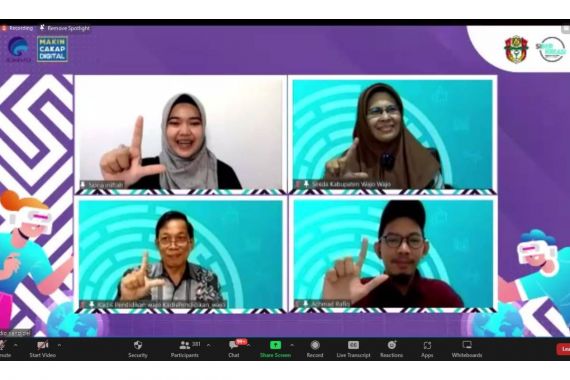 Kemenkominfo dan GNLD Membangun Generasi Emas Era Digital di Kabupaten Wajo - JPNN.COM