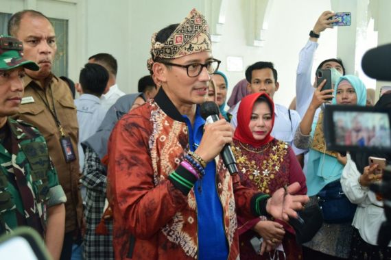 Sandiaga Uno Bagikan Kiat Sukses Kepada Pelaku Ekraf di Palembang - JPNN.COM