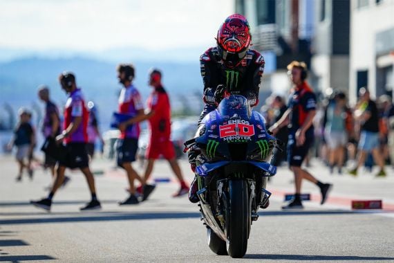 Starting Grid MotoGP Aragon: Quartararo Bakal Nekat, Overtaking Demi Top 5 - JPNN.COM