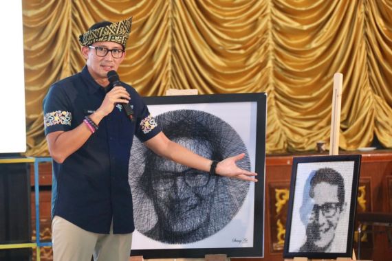 Sandiaga Uno Bantu Pasarkan Karya Pengusaha Kriya di Dumai Agar Go Internasional   - JPNN.COM