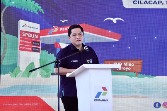 Menteri BUMN Erick Thohir Luncurkan Program Solusi Nelayan di Cilacap - JPNN.COM