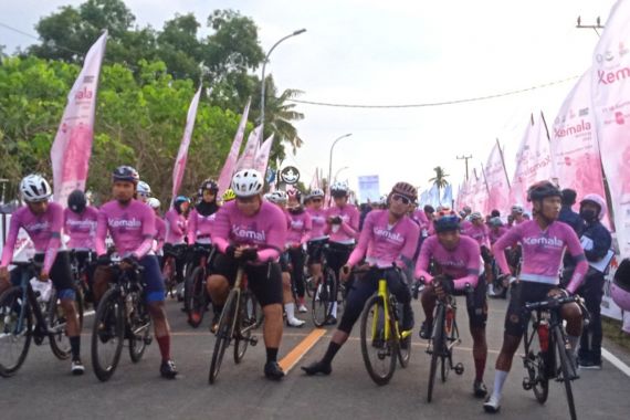 Tour of Kemala Belitong 2022 Bangkitkan Semangat UMKM Lokal Dengan Balap Sepeda - JPNN.COM