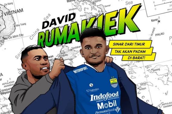 David Rumakiek Akhirnya Jalani Debut Bersama Persib, Berharap Diberi Kepercayaan Lagi - JPNN.COM