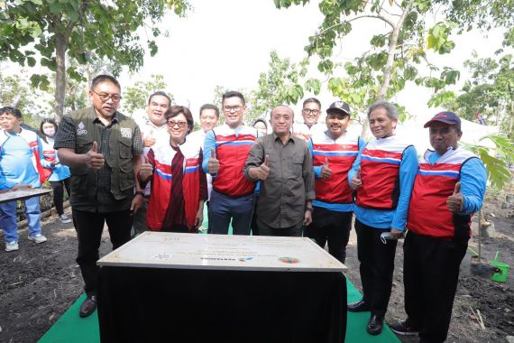 Hutan Pertamina-UGM Diresmikan, Berpotensi Mengurangi 170 Ribu Ton CO2 dan Berdayakan Masyarakat - JPNN.COM