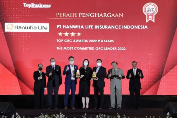 Hanwha Life Terima 2 Penghargaan di Top GRC Award 2022 - JPNN.COM