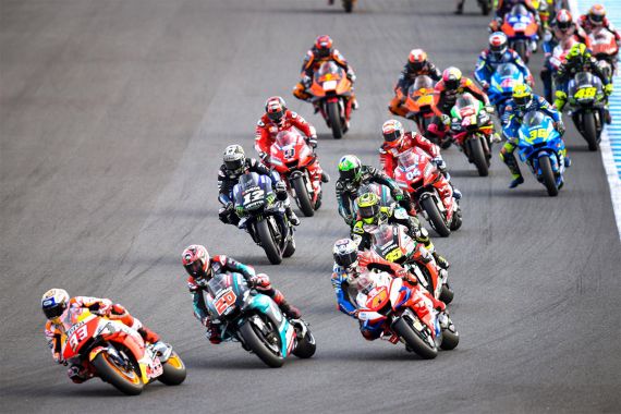 Jadwal Tes MotoGP, Moto2, dan Moto3 2023, Mandalika Absen - JPNN.COM