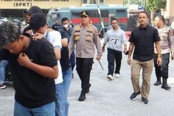 15 Anggota Geng Motor di Pekanbaru Ditangkap Polisi, Ini Kasusnya - JPNN.COM