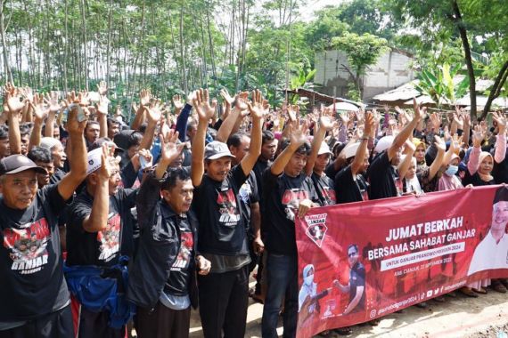 Galang Dukungan di Berbagai Kota, Sahabat Ganjar: Alhamdulillah Masyarakat Semangat - JPNN.COM