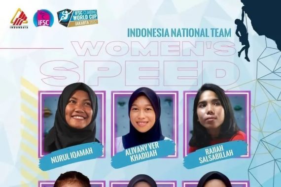 5 Atlet Speed Putri Indonesia Melaju ke Final Kejuaraan Dunia IFSC 2022 - JPNN.COM