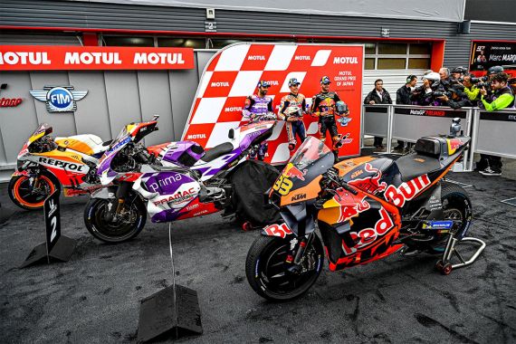 Starting Grid MotoGP Jepang: 4 Calon Juara Dunia Start Sebanjar - JPNN.COM