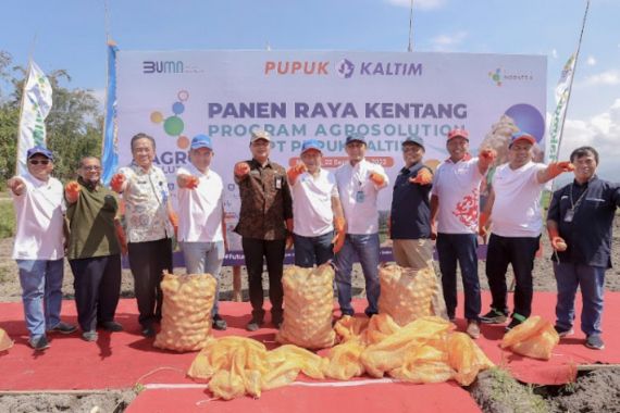 Lewat Program Agrosolution Pupuk Kaltim, Produktivitas Kentang di Malang Capai 33,9 Ton/Ha - JPNN.COM