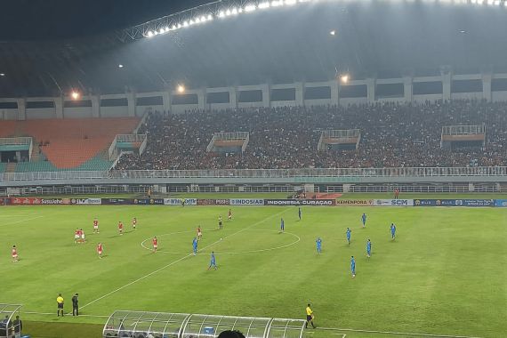 Babak Pertama Indonesia vs Curacao: Dimas Drajad Bawa Garuda Unggul 1-0 - JPNN.COM
