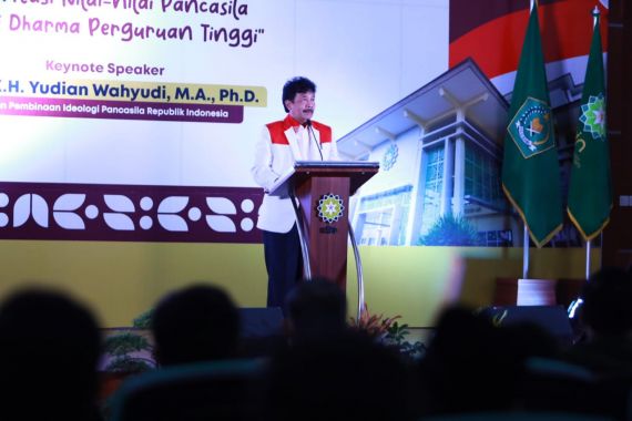 Di Hadapan Mahasiswa UIN Bandung, Kepala BPIP Yudian Minta Perkuat Ideologi Pancasila - JPNN.COM
