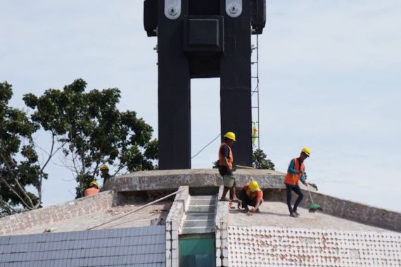 Monumen Tugu Khatulistiwa Direnovasi, Pemkot Menargetkan Selesai Akhir Tahun Ini - JPNN.COM