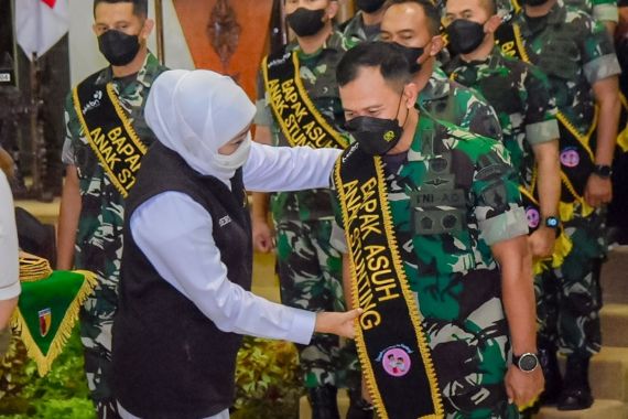 Cegah Stunting di Jatim, Gubernur Khofifah Apresiasi Kodam V Brawijaya - JPNN.COM