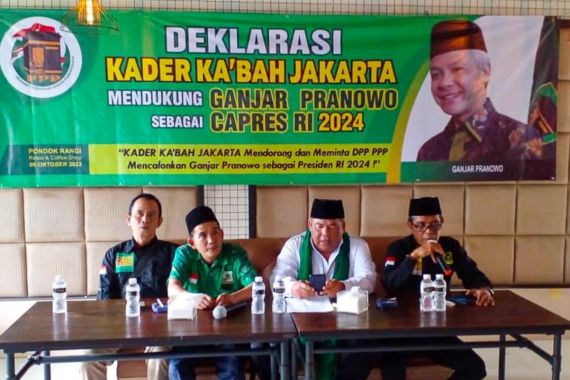 Kader PPP Jakarta Deklarasikan Ganjar Pranowo Sebagai Capres 2024 - JPNN.COM