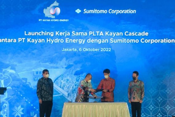 Manfaatkan Energi dari PLTA, KHE dan Sumitomo Jalin Kerja sama - JPNN.COM