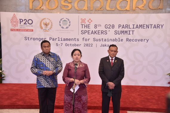 Puan Maharani Tutup Forum P20, Parlemen Dunia Berkomitmen Atasi Persoalan Global - JPNN.COM