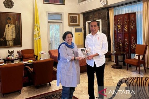 Pertemuan Jokowi-Mega Bahas NasDem Dukung Anies? Hasto Bilang Begini - JPNN.COM