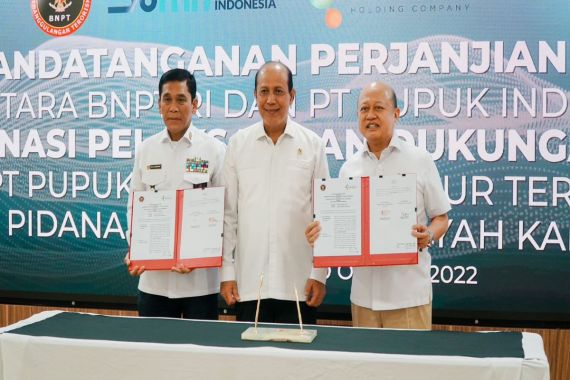 Pupuk Indonesia Gandeng BNPT untuk Cegah Radikalisme Terorisme - JPNN.COM
