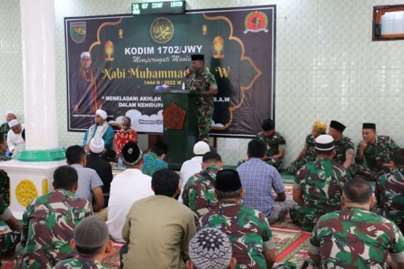 Pesan Dandim Jayawijaya untuk Prajurit TNI: Jalin Komunikasi Sosial di Wilayah Teritorial - JPNN.COM