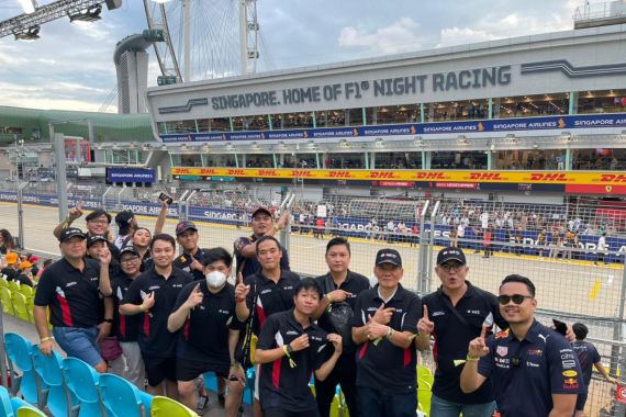 Mobil Lubricant Ajak Mitranya Merasakan Pengalaman Berbeda di F1 Singapura - JPNN.COM