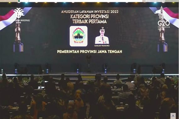 Keren, Pemprov Jateng Raih Penghargaan Lagi di Ajang Anugerah Layanan Investasi - JPNN.COM