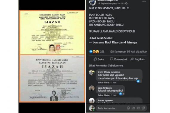 Inilah Sosok Penggugat Ijazah Presiden Jokowi - JPNN.COM