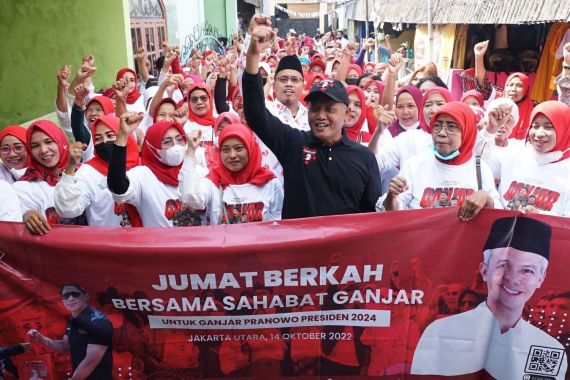 Galang Dukungan di Jakarta Utara, Sahabat Ganjar: Alhamdulillah, Makin Optimistis - JPNN.COM