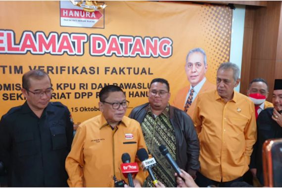 Kegiatan Verifikasi Faktual Disaksikan KPU dan Bawaslu RI, DPP Hanura Optimistis Memenangi Pemilu 2024 - JPNN.COM